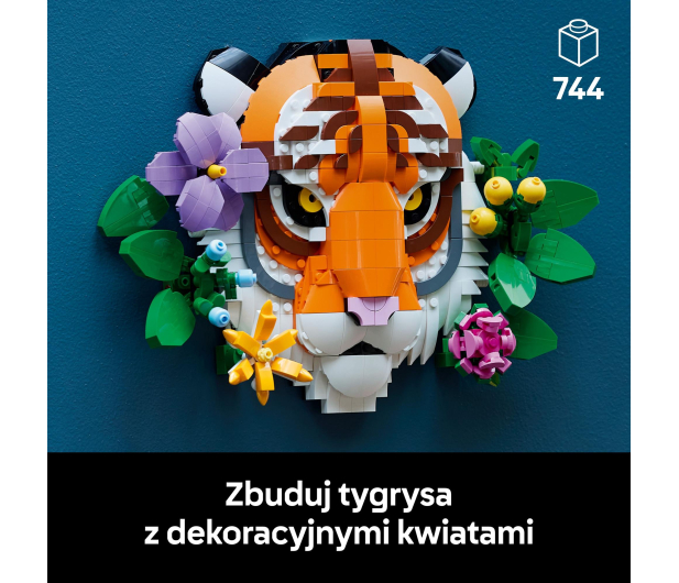 LEGO Art 31217 Kolekcja zwierząt — tygrys - 1331617 - zdjęcie 4